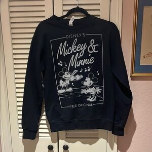 Disney Black Mickey & Minnie Sweat shirt